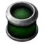 Used up uranium fuel cell